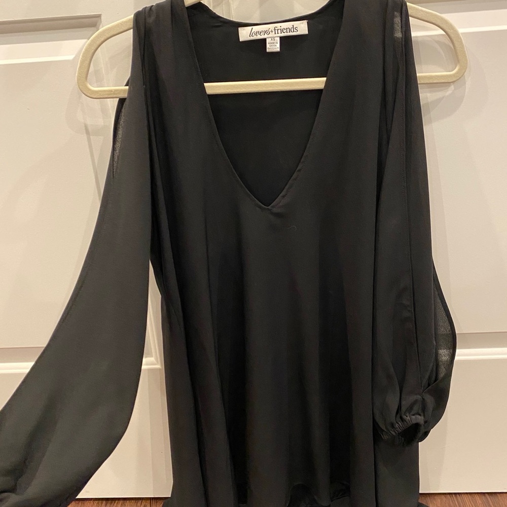 Black Dress with long sleeves